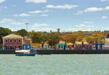 Como está hoje a cidade onde os portugueses chegaram no Brasil?